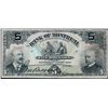 Image 1 : The Bank of Montreal 1904 $5 CH-505-48-02 #381603 VG.  Writing.