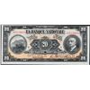 Image 1 : La Banque Nationale 1922 $20 CH-510-22-06S "Specimen" EF , a bit miscut.