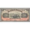 The Bank of Nova Scotia; 1929 $20 #274327 CH-550-28-22, PMG Very Fine-20 w/Teller's Ink.