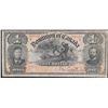 1898 $1 DC-13b #200829J, PMG F12.