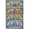 Image 1 : 1937 $1 to $100 Date Set, VG to VF average.  Lot of 7 notes.