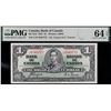 Image 1 : 1937 $1 BC-21d #U/N4545772 PMG UNC64EPQ