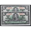 Image 1 : 1937 $1 BC-21d, lot of 2 consecutive numbered notes.  Unc to Choice Unc.