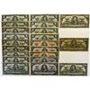 1937 Banknote Lot;  Mixed denominations, varieties and signatures.  Lot of 21 notes.  VG to VF.  A n