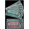 Image 1 : 1954 $1 BC-37b, 1954 $2 BC-38c.   All UNC to Gem UNC .  Lot of 18 notes.