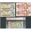 Image 2 : Banknote lot; 1954-1986.  Includes replacement and uncut sheets. Lot of 14 notes with 5 BCS/PCGS cer