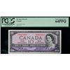 Image 1 : 1954 $10 BC-40a #B/T 6487480 PCGS 64 PPQ