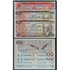 Image 1 : Canada Banknote Lot;  1975 $50, 1975 $100(2), 1979 $20(2) & 1988 $100(2 consec).  Lot of 7 notes EF 