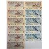 Image 1 : 1986 $2's & $5's  Lot of 11 replacement notes VF to Unc. Includes different prefixes.
