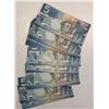 Image 1 : 2006 $5 Lot of 50 notes Ch Unc to Gem Unc.  Various signatures & prefixes.  Includes some consecutiv