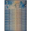 Image 1 : RADARS; $5 Journey series, lot of 14 notes.  All Choice to Gem Unc notes.