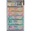 Image 1 : Bahamas; 1965-1974 $1/2, $1 (2), $3, $5, $10  VF to Choice Unc.  Lot of 6 notes