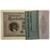 Image 1 : Germany; 1923 100,000 Mark - Bundle of 15 notes. All crisp original Uncirculated. Catalogue value $4
