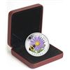 Image 1 : RCM lot;  2012 $20 Aster with Venetian Glass Bumblebee - Pure Silver Coin.  Tax Exempt.