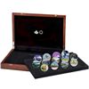 Image 1 : RCM lot;  2017 $10 Celebrating Canada's 150th Silver 13-coin Set in Deluxe Box.  Tax Exempt