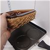 Image 3 : Lot of Vintage Cookware - Flan Pans, Visionware Square Dish Etc