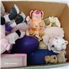 Image 3 : Box Full of Various Stuffies (mostly pigs) + Other Items - Some are Vintage