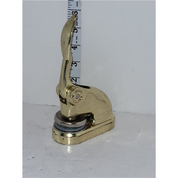 Vintage Brass Stamp Seal