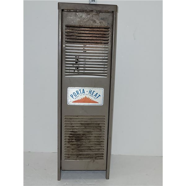 Portable Porta-Heat; Designed to be used with canned heat