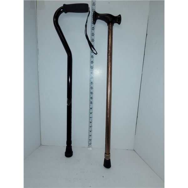 Lot of 2 Estate Canes