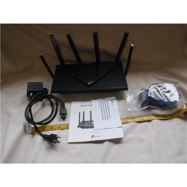 TP Link Wifi 6 Router Used 3 Months Then Changed to Starlink