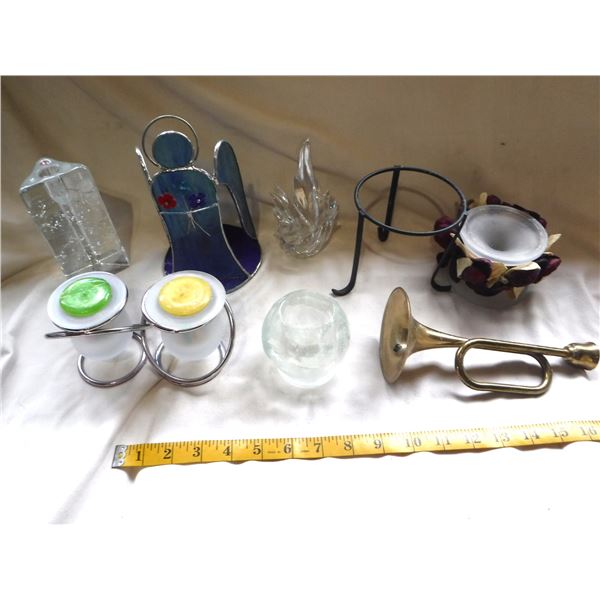 Lot of Candles And Holders