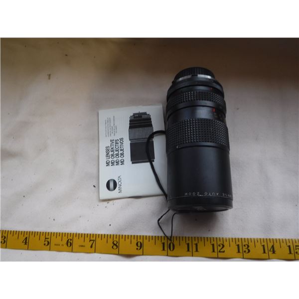 Minolta 8016980 Lens