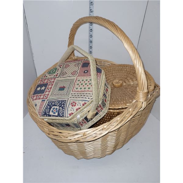 3 Baskets - 1 Is a Sewing Basket