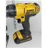 Image 2 : Dewalt 20V Drill, 2 Batteries & Charger