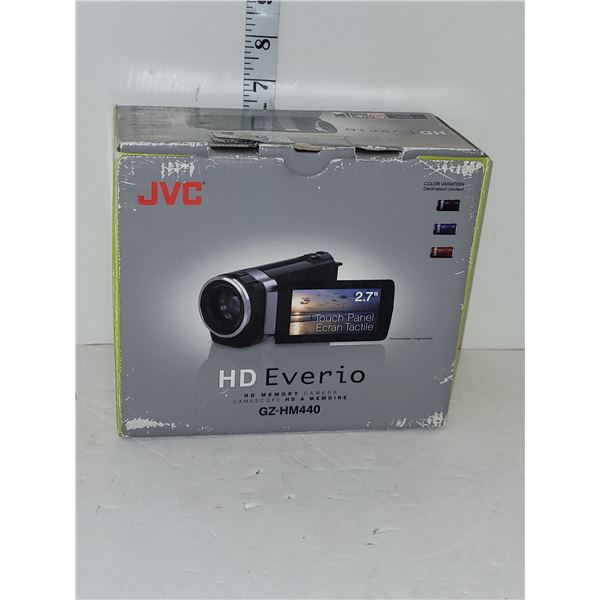JVC HD Everio HD Memory Camera - Model GZ-HM440 - Untested