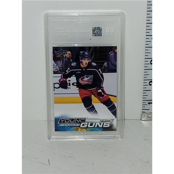 2022 UD RC Rookie Tim Berni Graded 8.5