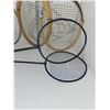 Image 5 : Lot of Vintage Badminton & Tennis Rackets