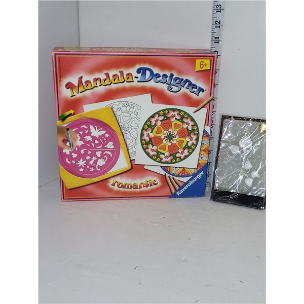 Ravensburger Mandala Designer (opened) + Flatyz Flower from Europe