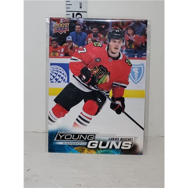 2022/23 UD RC Rookie Jumbo Card Lukas Reichel