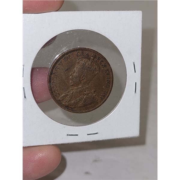 1918 Canada 1 Cent Coin