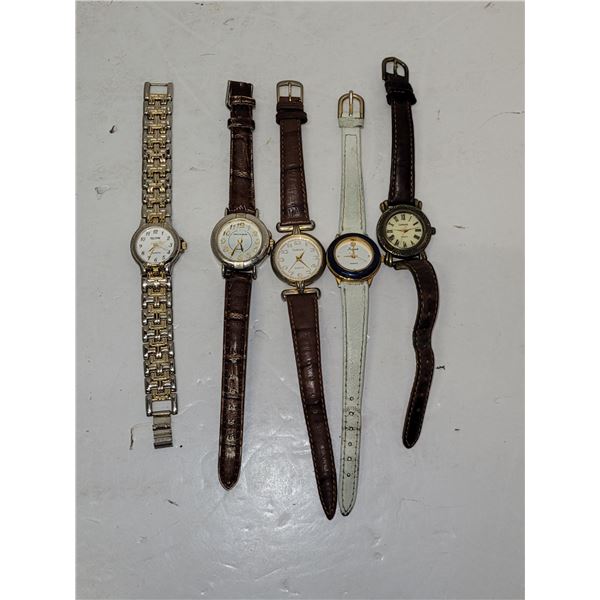 Lot of 5 Womens Watches