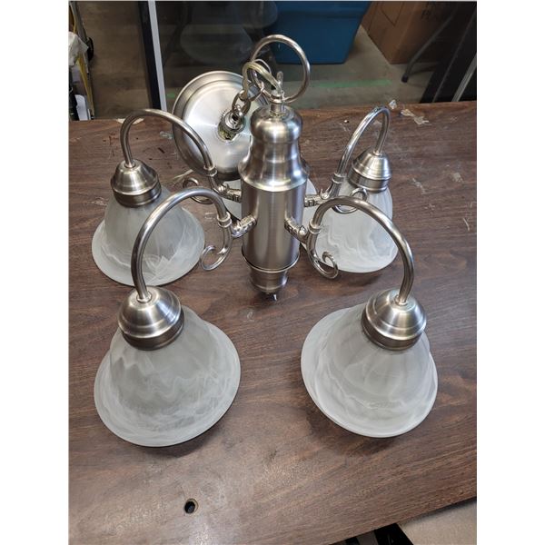 5 Light Hanging Chandelier