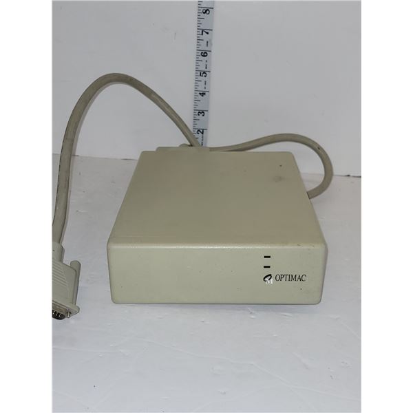 Vintage Optimac Peripheral for Computer/Printer - Untested