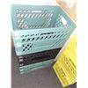 Image 2 : Lot of 3 Very Clean Rectangle Milk Crates