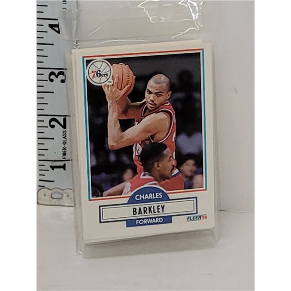 45 1990 Fleer NBA Cards