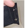 Image 3 : 14K Diamond Stud Earrings in Box (Diamonds Tested)