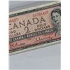 Image 2 : Rare Error 1954 Canada $2 Bill with Signatures on Front & Back (Verified to be real by coin shop)