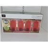 Image 1 : 4 Piece LED Candle Set with Daily Timer