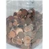 Image 5 : Estate Jar of Pennies - Unsorted, weighs 6.96 lbs