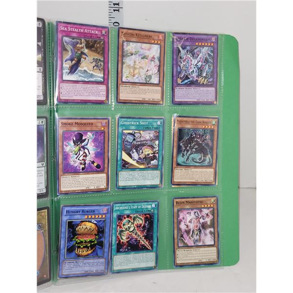 Sheet of 1st Edition Konami Yu-Gi-Oh Cards (mostly)