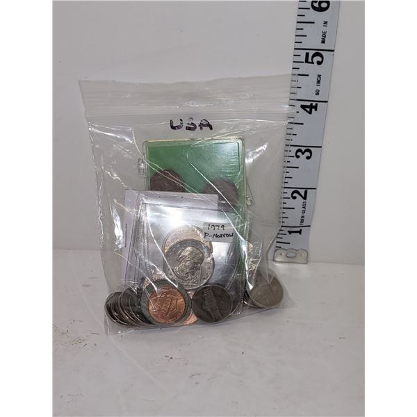 Bag of Various USA Coins