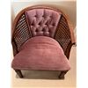Image 1 : Upholstered Button Back Chair
