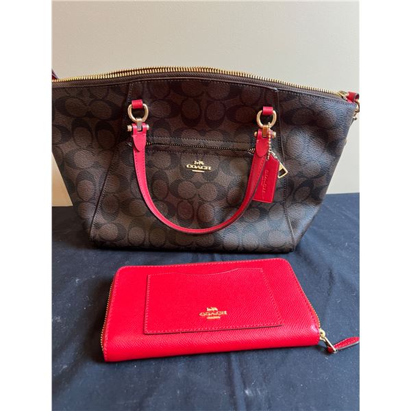 Coach Handbag & Wallet