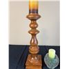 Image 3 : 3 Candle Holders With Candles