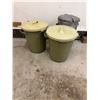 Image 1 : Garbage Cans with Lids